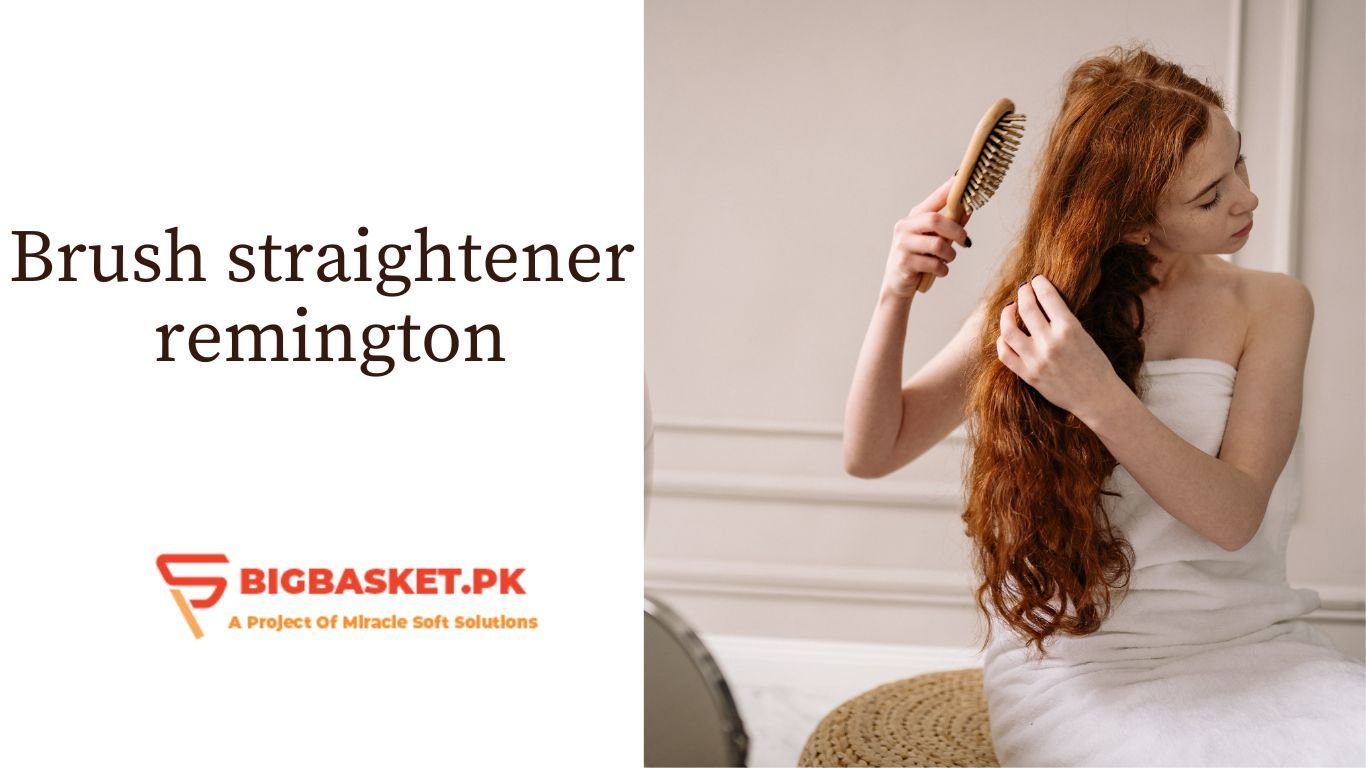 brush straightener remington