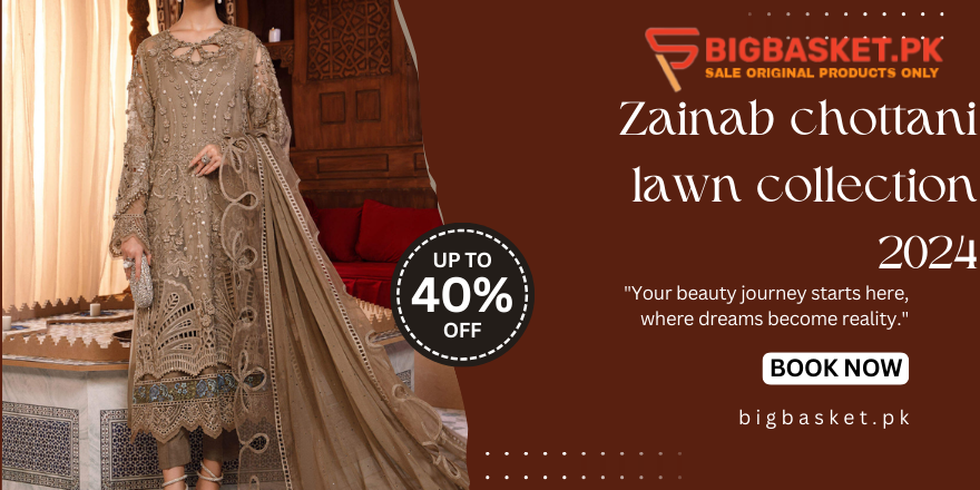 Zainab chottani lawn collection 2024