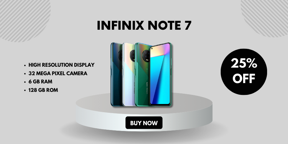 Infinix Note 7 Specifications and Features