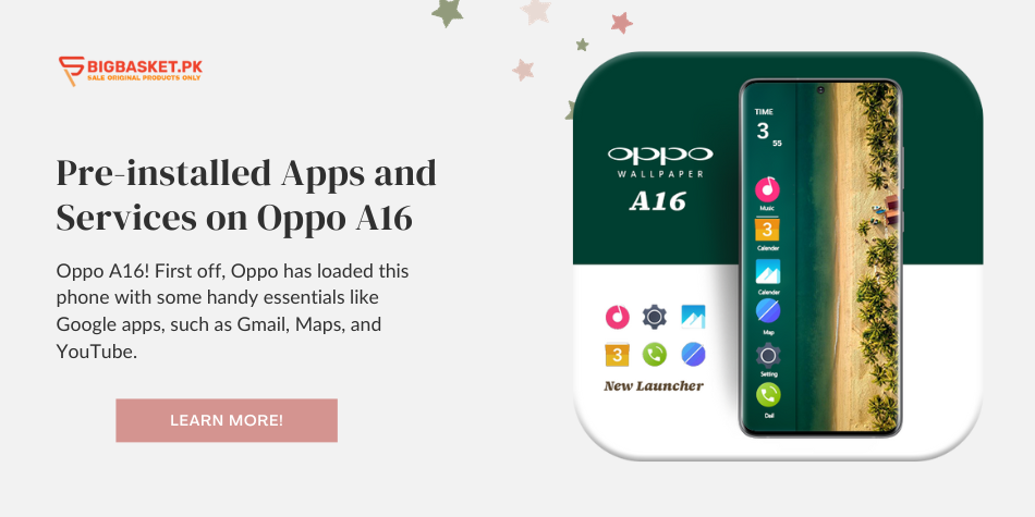 Oppo A16 Software and User Interface