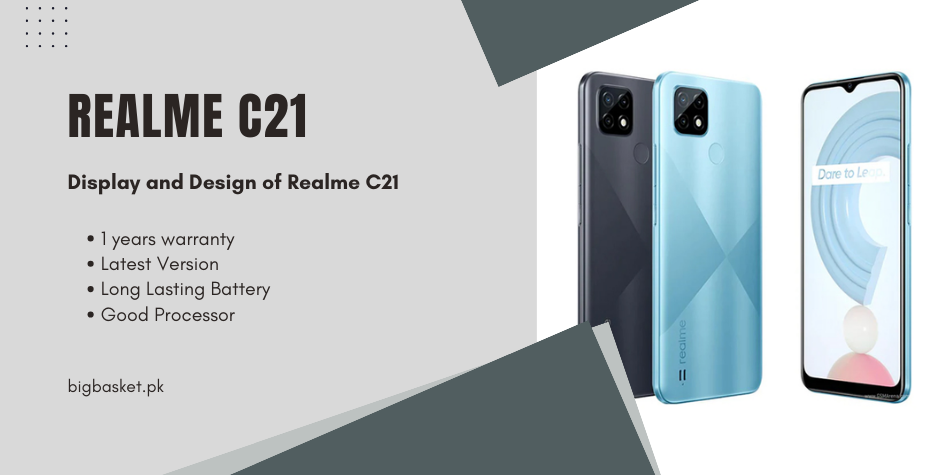 Realme C21 Specification and Price in Pakistan