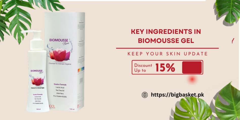 Biomousse Gel Use for Cleanse Your Skin