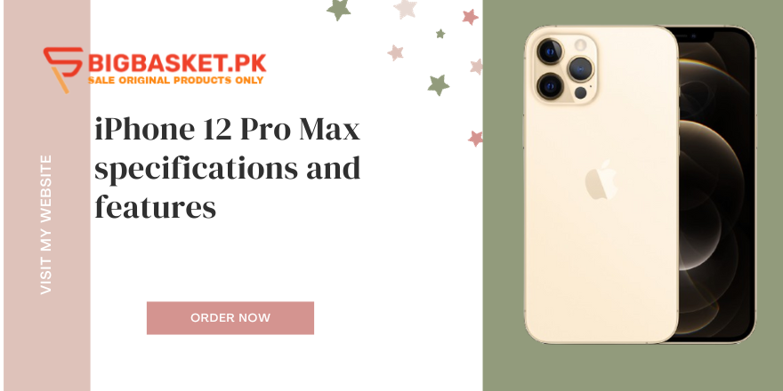 iPhone 12 Pro Max specifications and features | BigBasket.PK