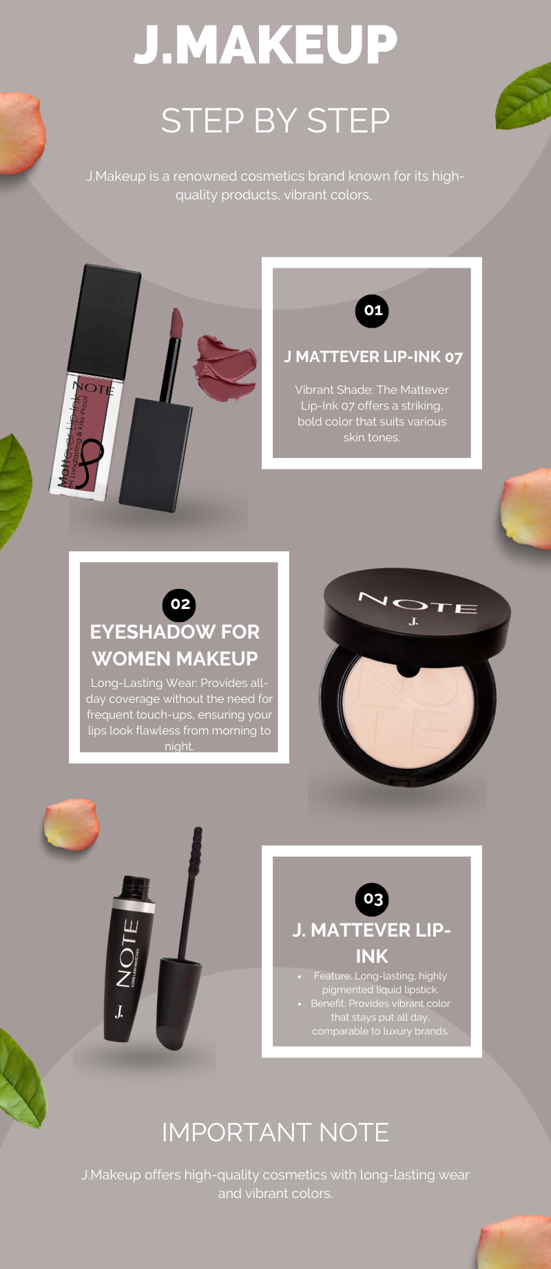 J. Make Up cosmetics